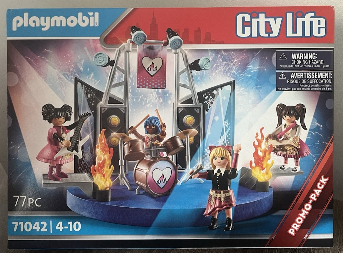 Playmobil City Life 71042 Music Band Brand New & Sealed Fast UK Dispatch