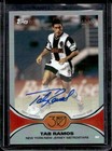 2025 Topps MLS 30th Anniversary Tab Ramos Auto Silver Foil #/75