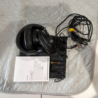 Audio-Technica ATH-M30x Black Wired Over-Ear Closed-Back Studio Monitor 40mm
