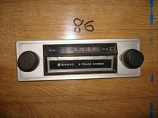 AUTORADIO VINTAGE. VECCHIA AUTORADIO SANYO.  COD$*86