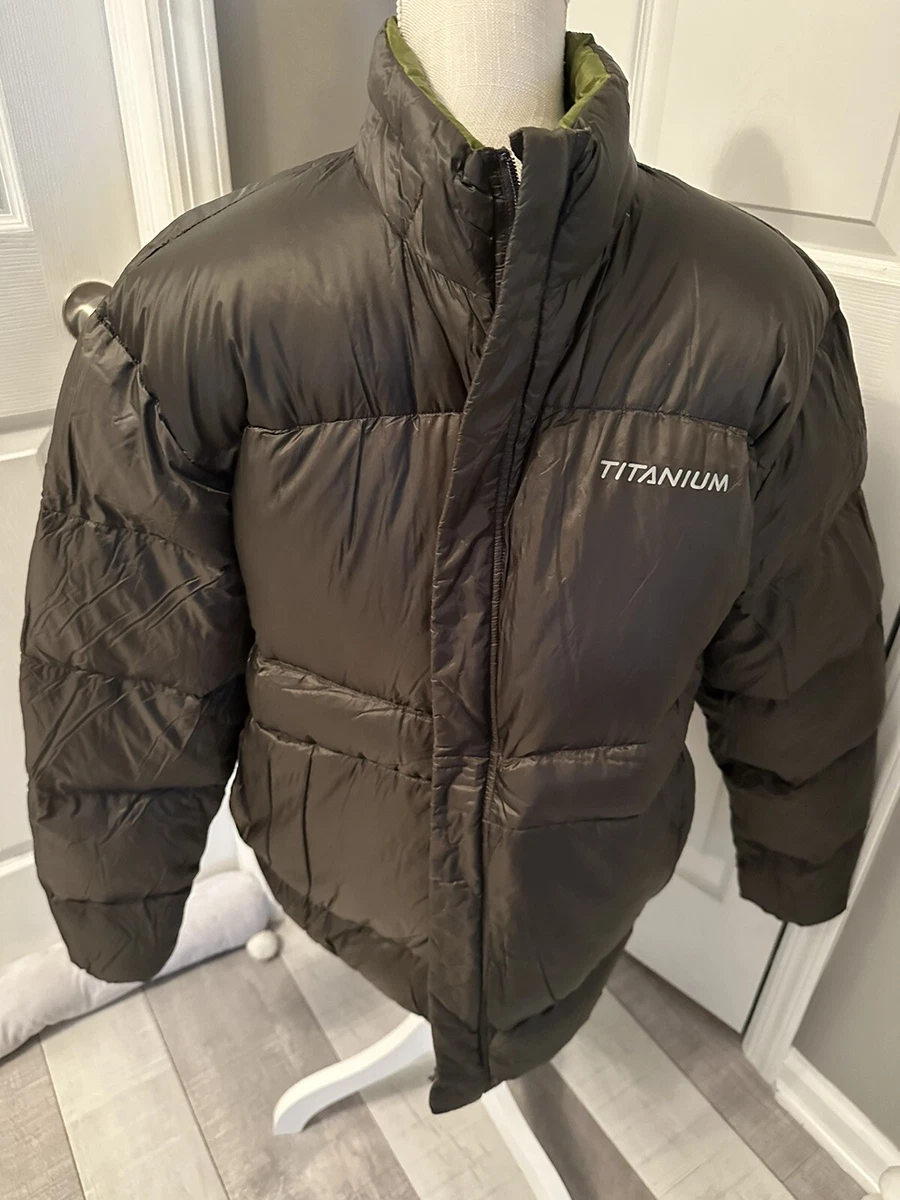Columbia titanium sales puffer jacket