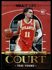 2021-22 Hoops High Court Holo Trae Young Atlanta Hawks #4