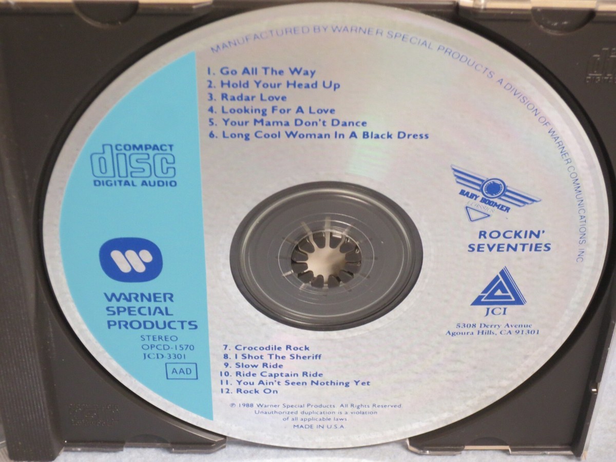 Various Artists - Rockin' Seventies ( CD - 1988 - Warner OPCD-1570