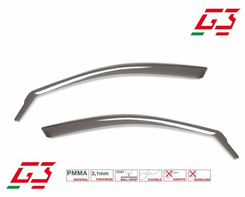 Deflettori Aria E Pioggia G3 Per Alfa Romeo 147 5 Porte Dal 2001 - Antiturbo E Facili Da Montare - Foto 6