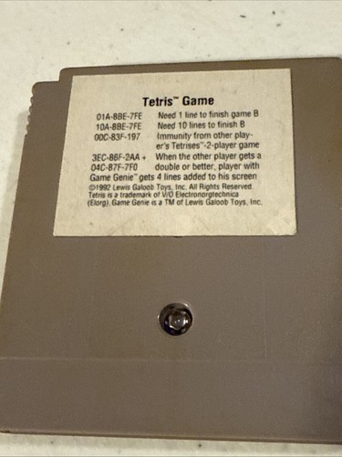 Tetris para Nintendo GameBoy Original - Solo cartucho EE. UU., probado - Imagen 2 de 2