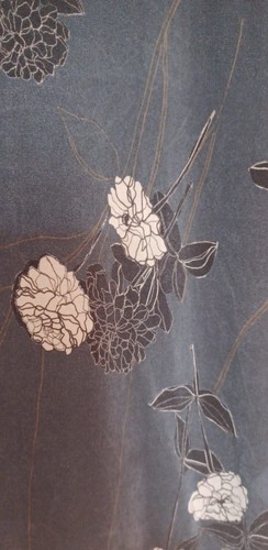T-Shirt Damen von Fadenmeister, Größe 40, Viskose, grau-weißer Blumendruck - Bild 10 von 10