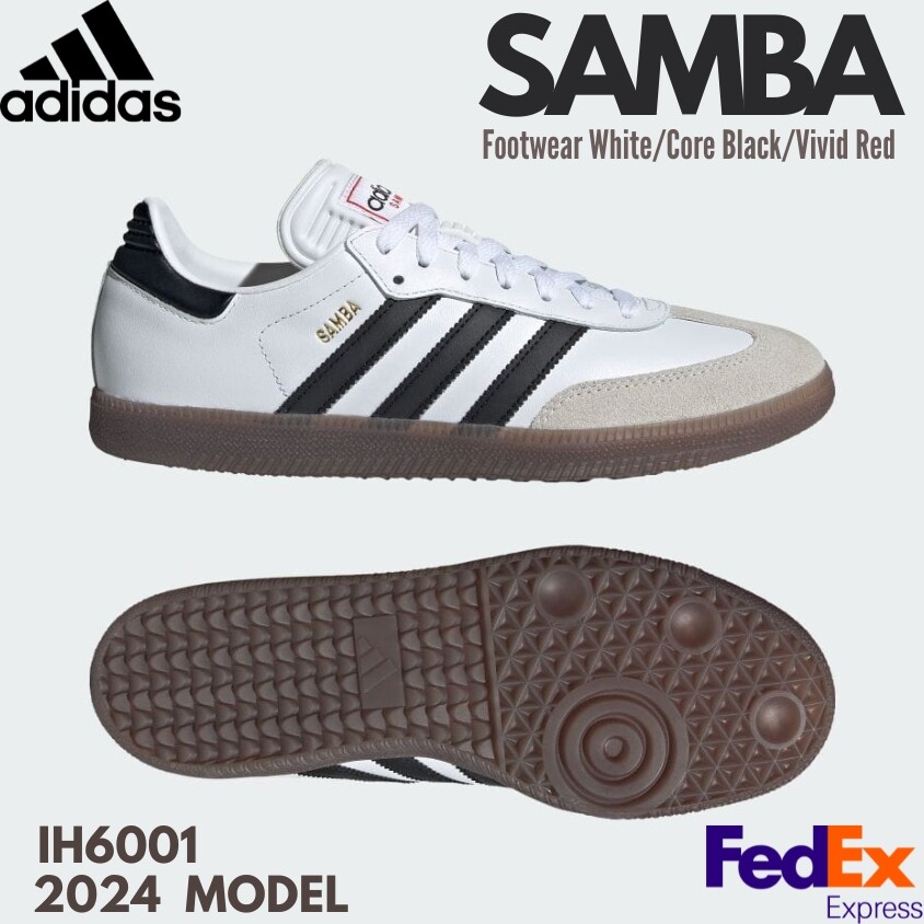 adidas Soccer shoes SAMBA Footwear White/Core Black/Vivid adidas Soccer shoes SAMBA Footwear White/Core Black/Vivid