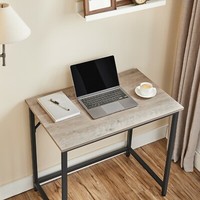 Schreibtisch Computertisch Schmaler BüRotisch Arbeitszimmer Vasagle LWD038B02