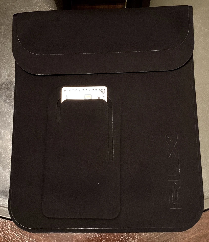 Ralph Lauren RLX Scuba n-range Ipad Case Polo Black Made In Italy Brand New - Image 3 of 4