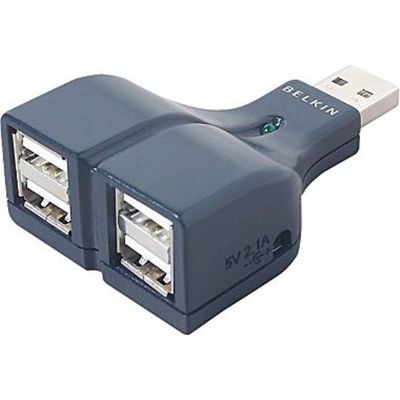 Belkin 4-Port USB 2.0 Thumb Hub (F5U218VMOB)