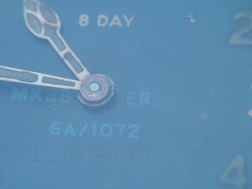 WW2 RAF/ Air Ministry 8 Day 6A/1072 Aircraft Clock For Repair - Picture 5 of 13