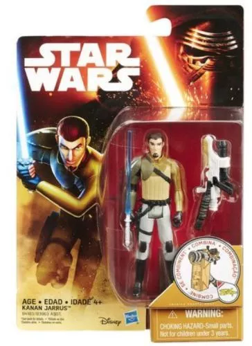 KANAN JARRUS JEDI PADAWAN ( 3.75 ) ( 2015 ) STAR WARS ACTION FIGURE 063050