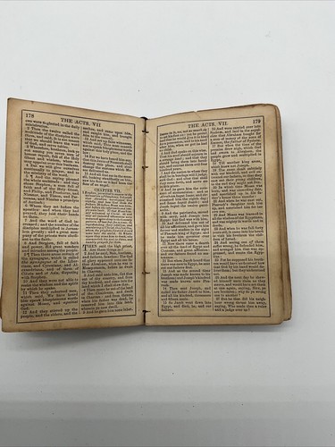 Antique- 1875- Miniature- The New Testament- Translated From The Original Greek - Picture 7 of 12