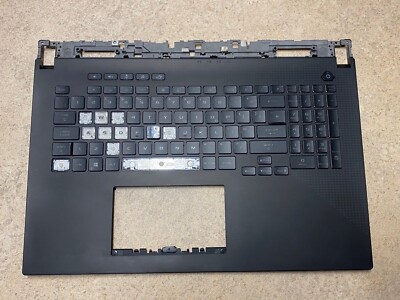 ASUS ROG STRIX G17 G713QE G713QY UK Tastatur RGB - 1 Taste + Scharniere + Gummischale