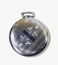 Pocket Watch Case Mens Illinois Company Spartan For Parts Repair 160035 Vintage