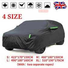 Heavy Duty Waterproof Car Cover Rain Snow UV Full Protection Outdoor Universal