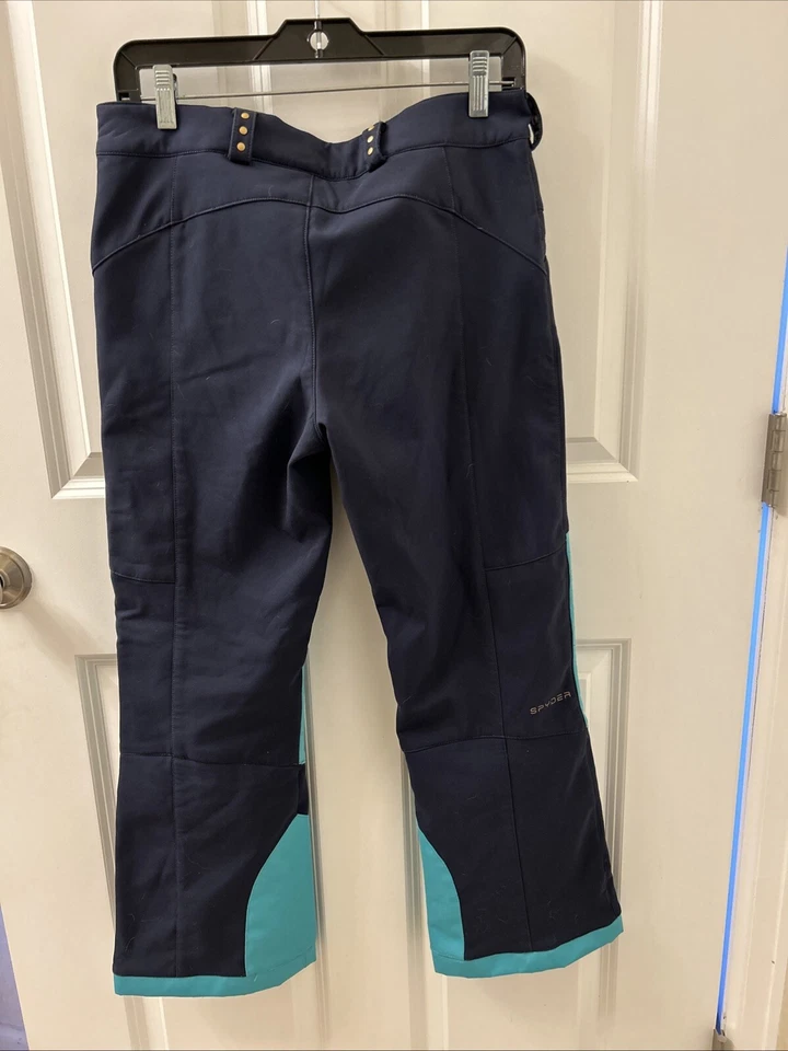Pantalones Spyder Posh Azul Aqua Niños Niñas 14 Esquí Nieve Snowboard Jóvenes Foto 2 de 4