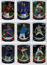 2013 Bowman - Chrome Prospect Prospects You Pick the Player Finish Your Set A