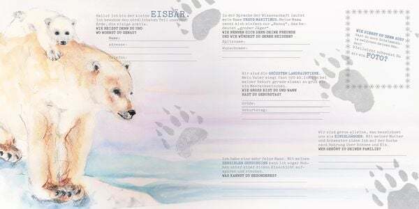 Thumbnail - Freundschaftsbuch - Tiere Kennenlernen Und Schützen