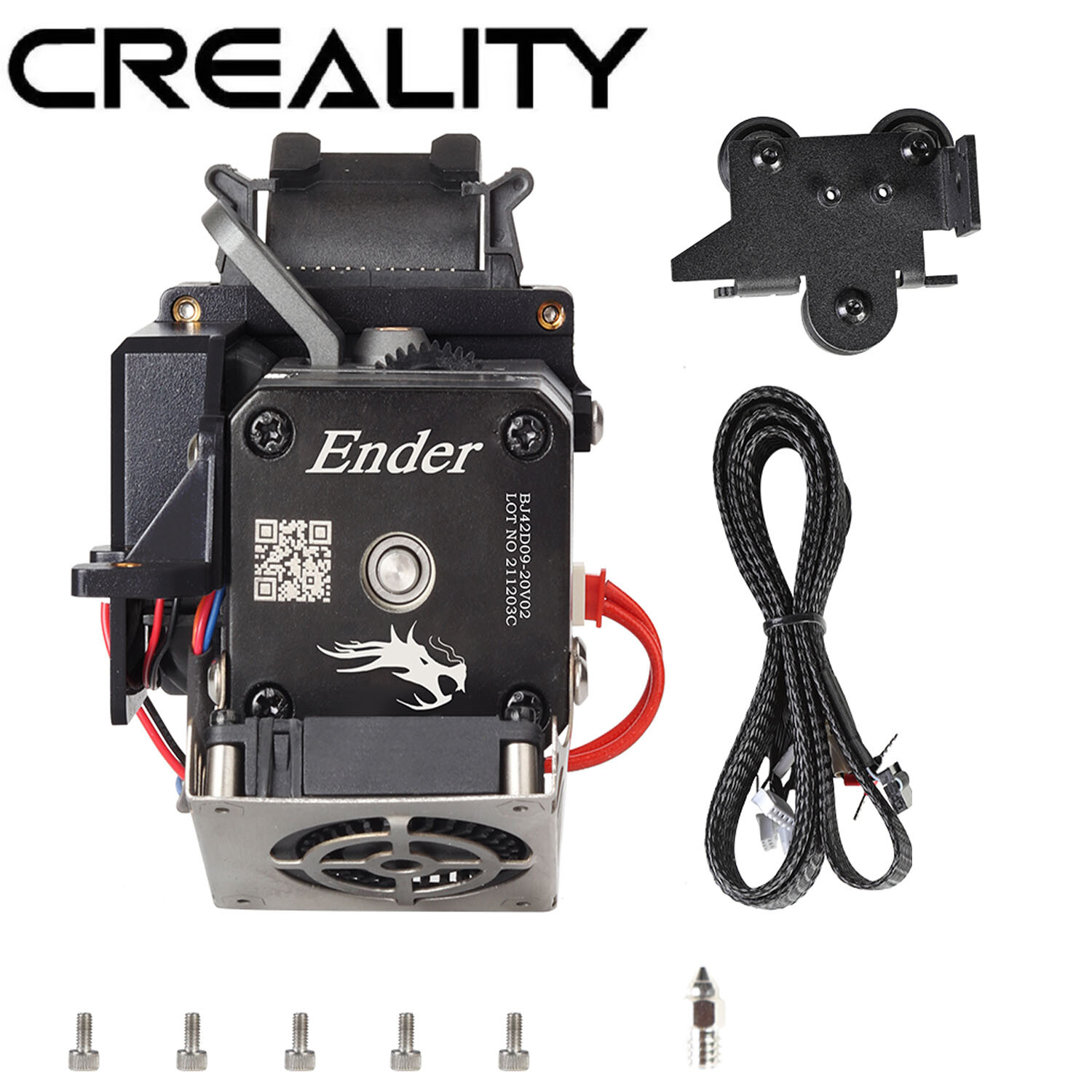 Creality Sprite Extruder Pro Kit 300℃ Printing for Ender 3/V2/pro/Max