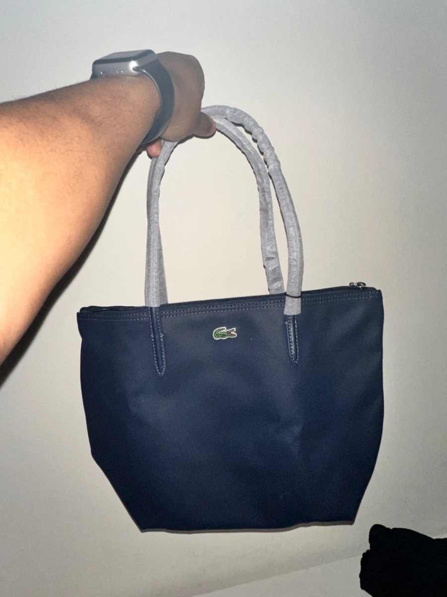 Lacoste Tote Bags Navy Blue