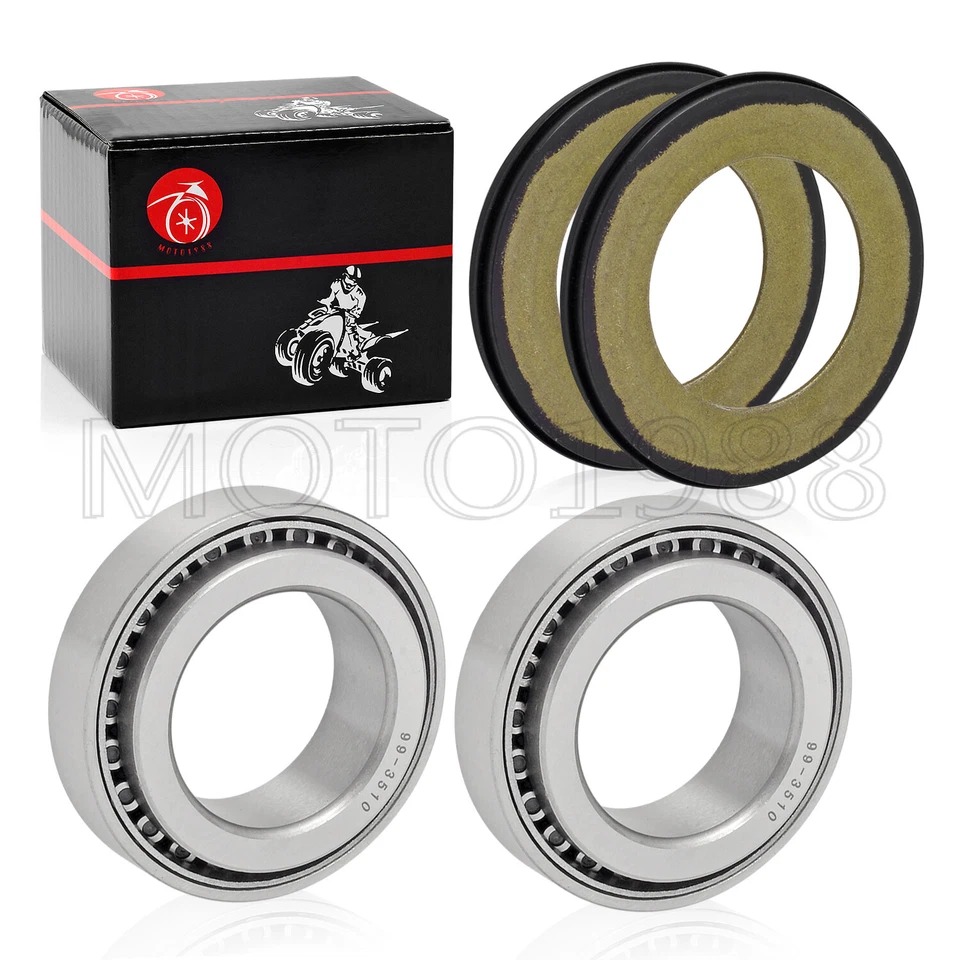 Steering Head Bearing Seal SET For HONDA CR250R CRF250R CRF450R 91015-KZ4-701 - Image 4 of 4