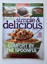 Taste of Home Simple  Delicious 102 Recipes Magazine Cookbook February 2008