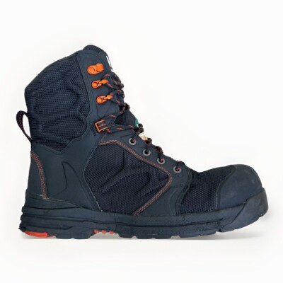 HELLY HANSEN 8'' Men's Work Boots 172003 Aluminum Toe Composite Plate 12 US Size