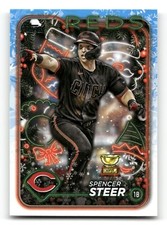 2024 Topps Holiday Baseball - Base -Spencer Steer #H112