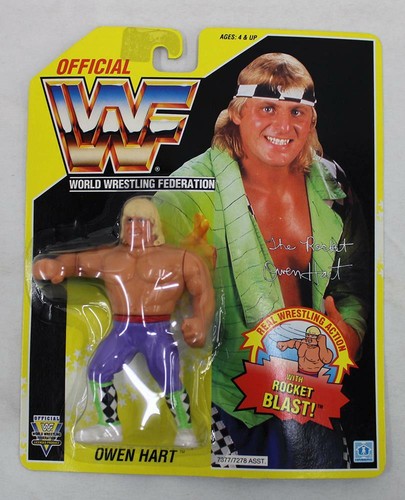 1993 - Series 7 - Yellow Card - Hasbro - WWF Owen ...
