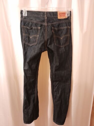 Jeans Levi's ragazzo 514 denim dritto blu taglia 18 regular 29 x 29 usato in ottime condizioni - Foto 2 di 7