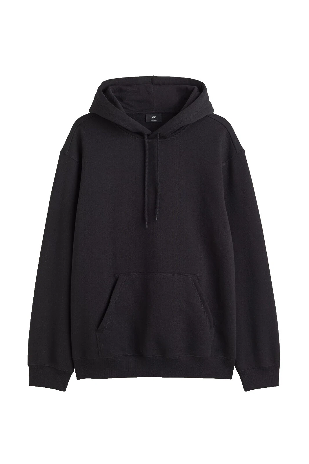 Cotton Division Men's Hooded Sweatshirt - Standard Fit, Noir/Kaki Color, Size XXL - View #4