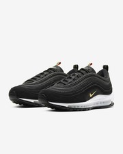 nike air max 97 black metallic gold white