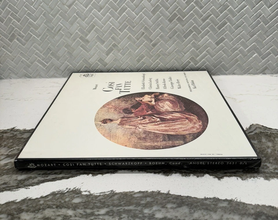 ANGEL SAN Stereo Mozart Cosi Fan Tutte Schwarzkopf Karl Bohm 4LP 1963 New Sealed - Image 4 of 4