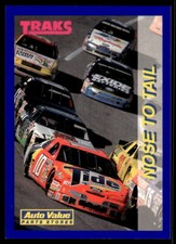 Nose to Tail 1994 Traks Auto Value Parts Stores Collector Cards # 50 Base
