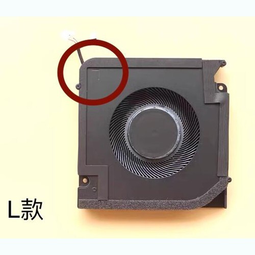 New For Dell Precision 5680 CPU+GPU COOLING FAN R+L 0C7W1C 0TM2DW - Picture 3 of 7