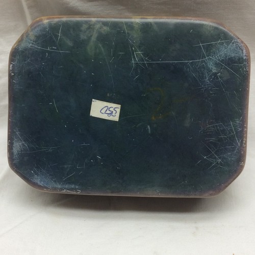 Vintage Trinket Box Stoneware Honey Comb Pattern Incised - Picture 6 of 8