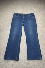 Vintage 80s Levi's Orange Tab 517 Bootcut Flared Denim Jeans 33x25 Faded USA