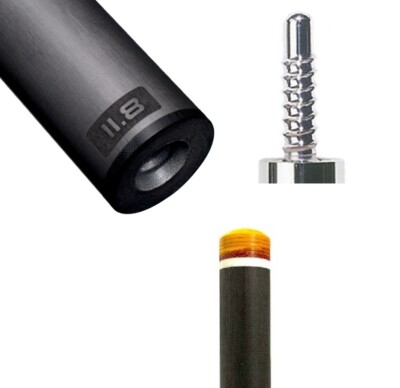 New Predator Revo Radial Shaft - 11.8mm WVP - Low Rise Taper