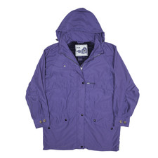 Fila Parka Jacket Purple Womens M