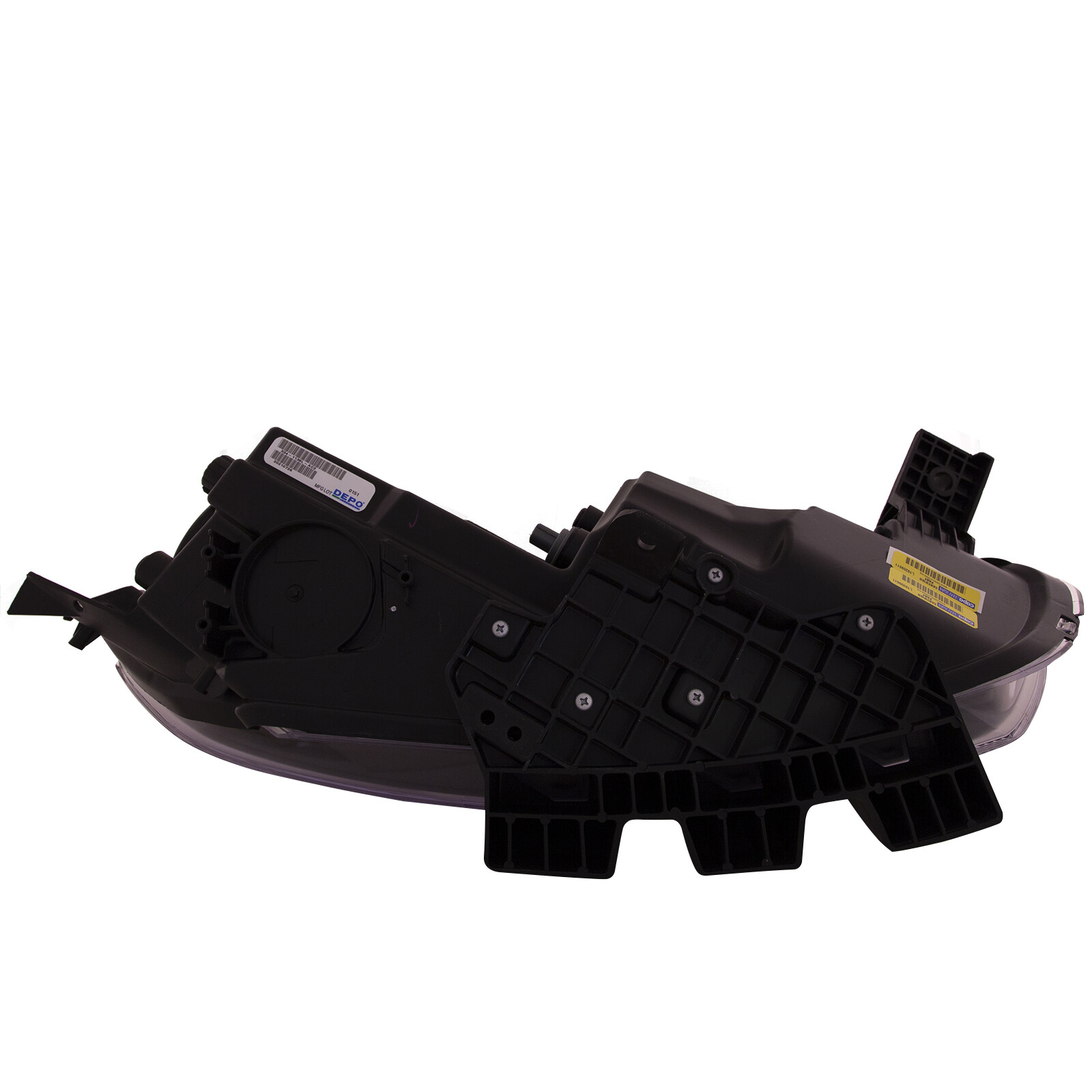 Headlight Halogen Black Trim CAPA Left Driver Side For 20132015 Dodge