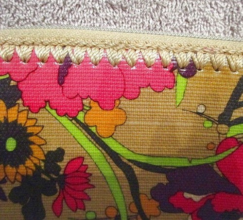 Sakroots Artist Circle Wallet Organizer Clutch Credit Card Whipstitched Floral - Picture 12 of 12