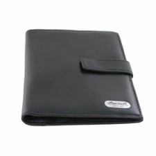 Ingersoll Credit Card Holder ID Wallet Business Cards 01-11380 BK Leather Black