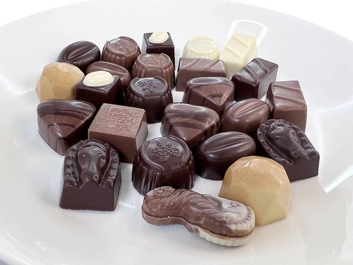 Andy Anand 24 Pcs Sugar Free Luxury Belgian Chocolate Truffles, Ship 2nd Day Air - Picture 3 of 9