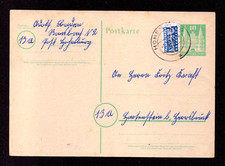 Bauten Postkarte P2 /Typ II - HOHENBURG - 6.7.49 - P2 + NOB