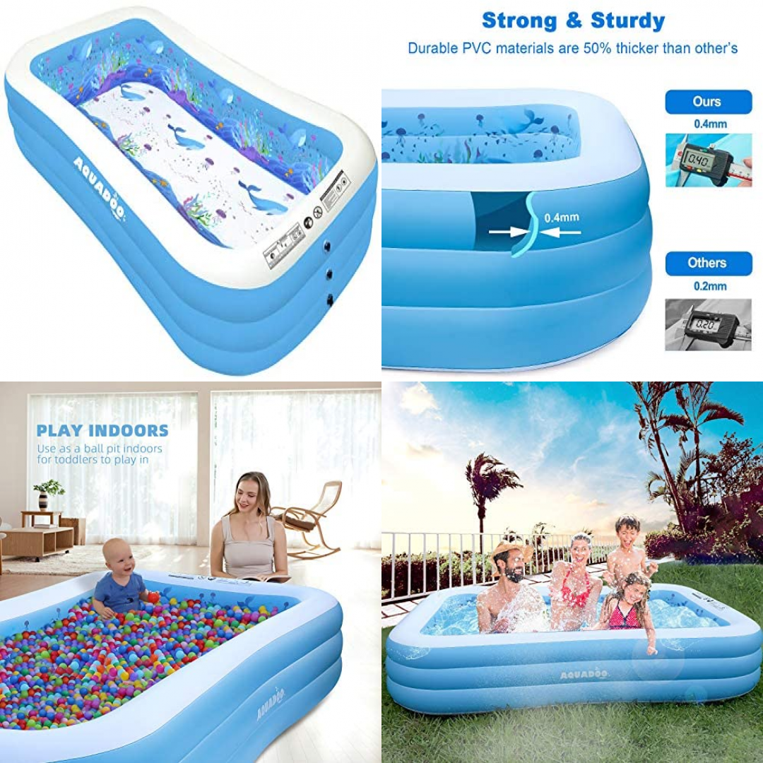 strong inflatable pool