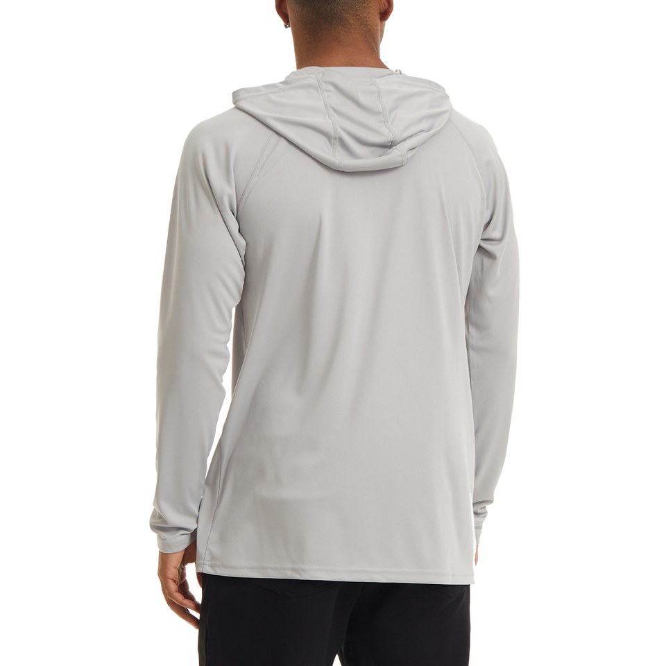 Men's UPF 50+ Sun Protection Hoodie Shirts Long Sleeve Fishing Shirts ...