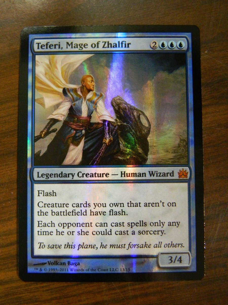 MTG From The Vault Legends FOIL Teferi, Mage Of Zhalfir Excellent - NM  Condition | eBay