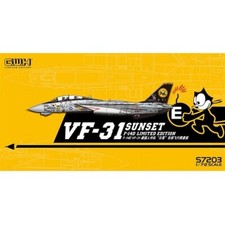 Great Wall hobby S7203 1/72 F-14D VF-31 Sunset/w special PE