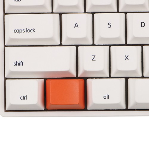 Key Cap OEM R1 1.25U Orange Grey PBT Key Caps No Engraved Alt Ctrl Win Fn Keycap - Picture 6 of 6